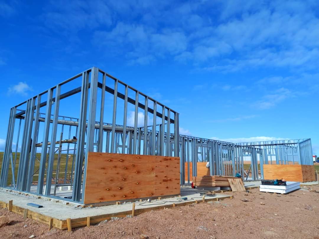 Obra en steel framing Urban House Construcciones
